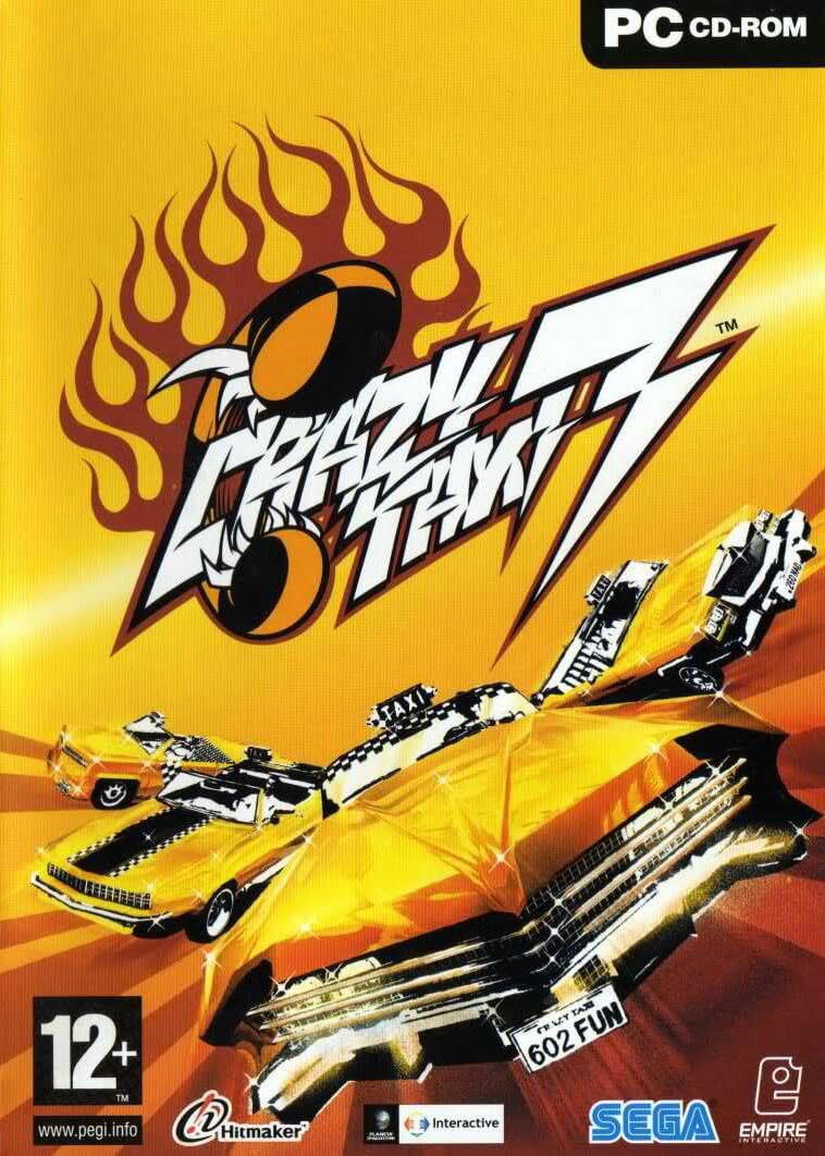 The coverart image of Crazy Taxi 3