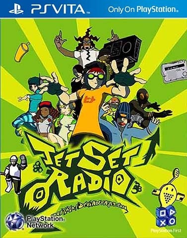 The coverart image of Jet Set Radio