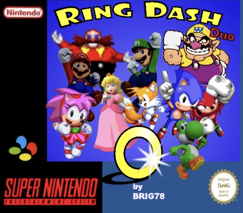 The coverart image of Super Ring Dash Duo
