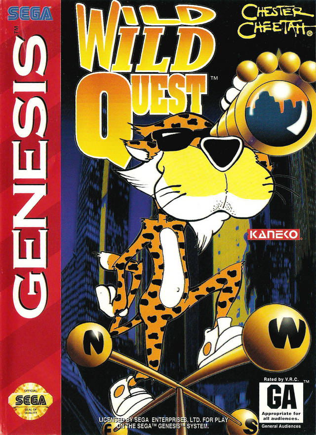 The coverart image of Chester Cheetah - Wild Wild Quest 