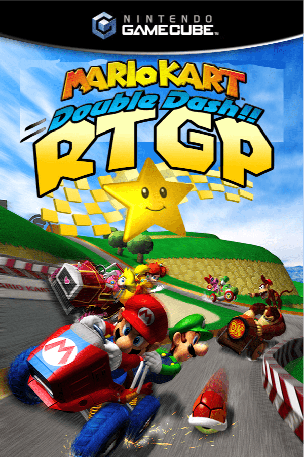 The coverart image of Mario Kart Double Dash: Retro Track Grand Prix (Hack)