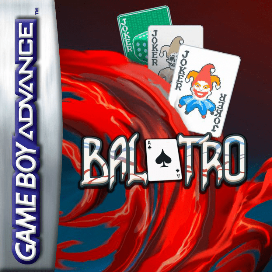 The coverart image of Balatro GBA