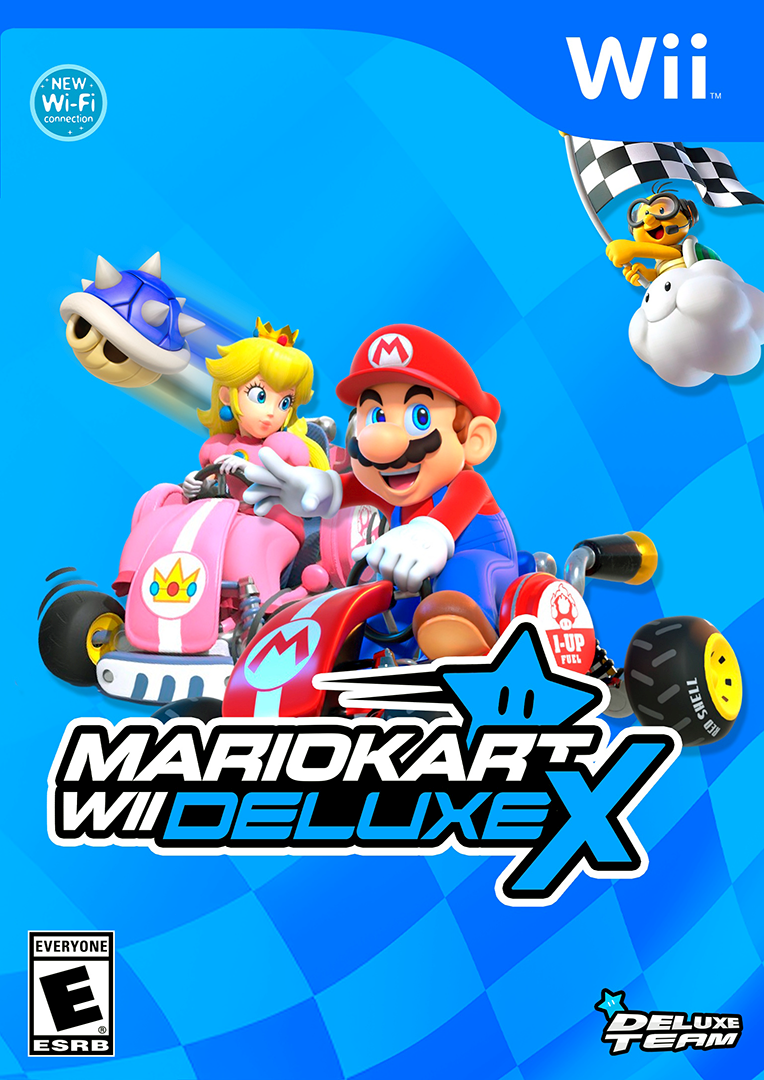 The coverart image of Mario Kart Wii Deluxe X