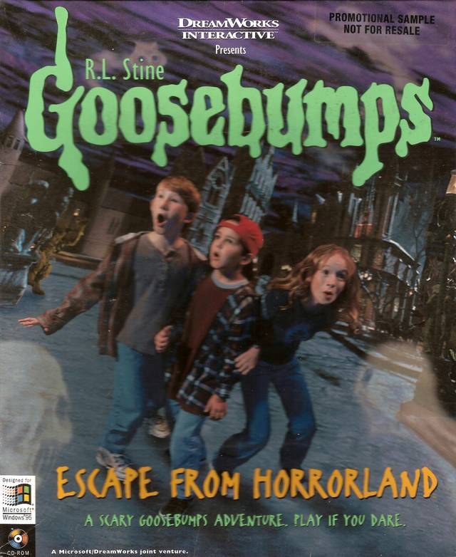 The coverart image of Goosebumps: Escape from Horrorland