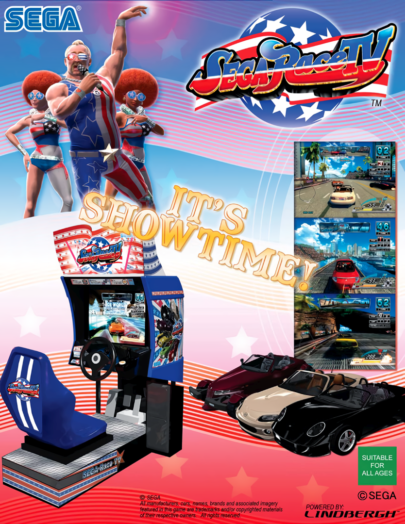 The coverart image of SEGA Race TV