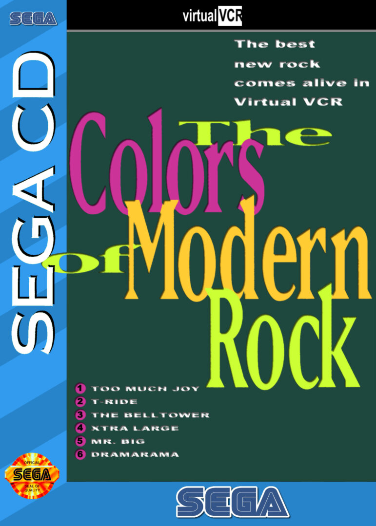 The coverart image of The Colors of Modern Rock