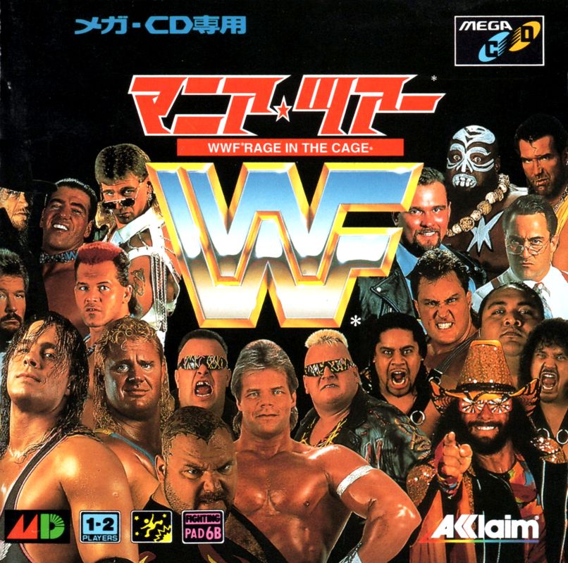 The coverart image of WWF Rage in the Cage