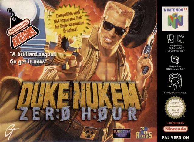 The coverart image of Duke Nukem - Zero Hour