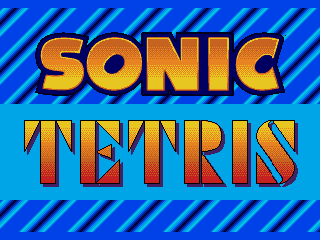 The coverart image of Sonic Tetris