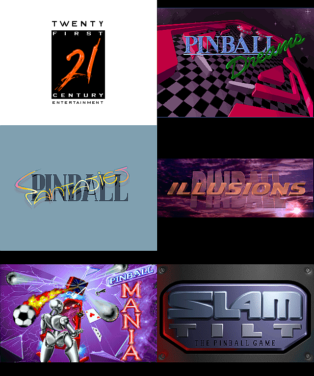The coverart image of 21st Century Entertainment Pinball Classics