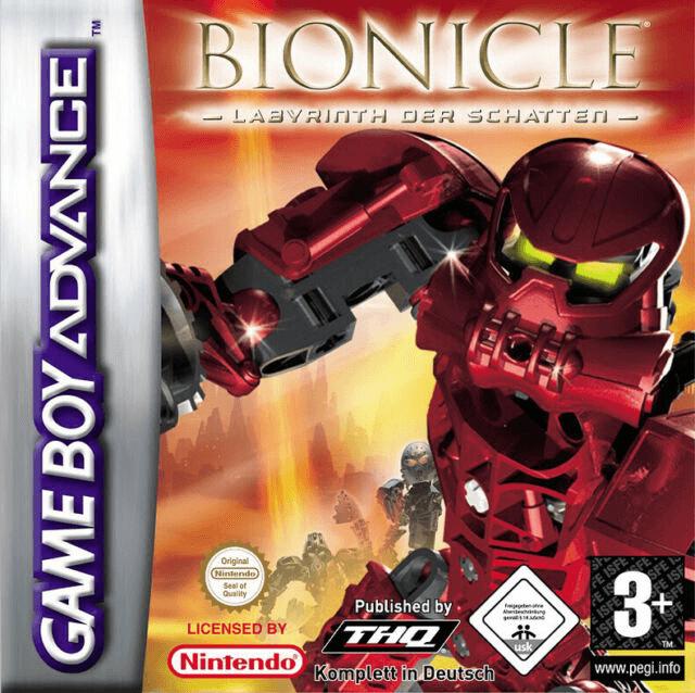 The coverart image of Bionicle: Maze of Shadows