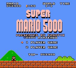 Coverart of Super Mario 5000
