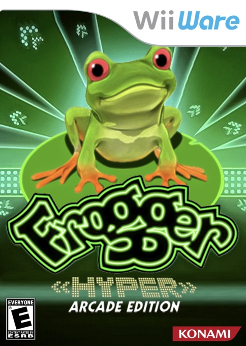 The coverart image of Frogger Hyper Arcade Edition