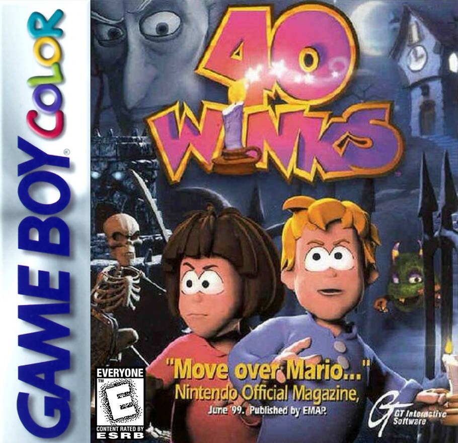 The coverart image of 40 Winks
