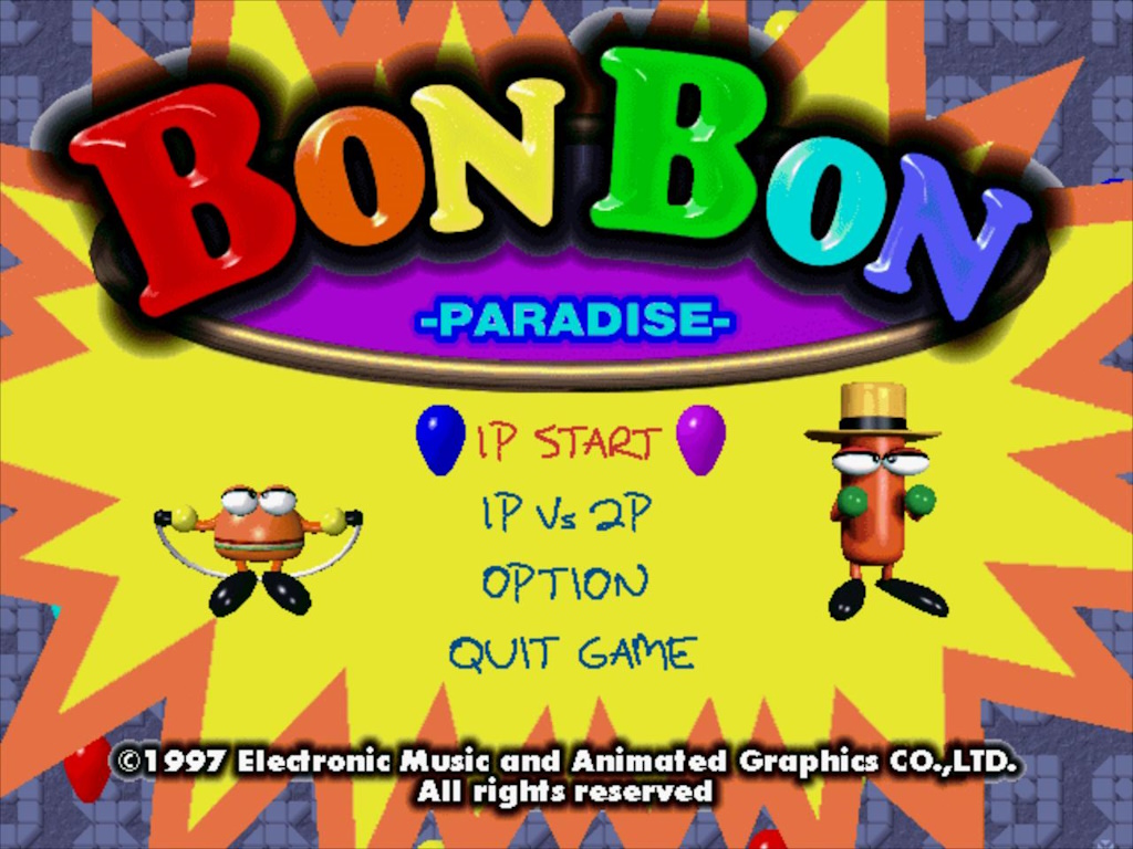 The coverart image of Bon Bon Paradise
