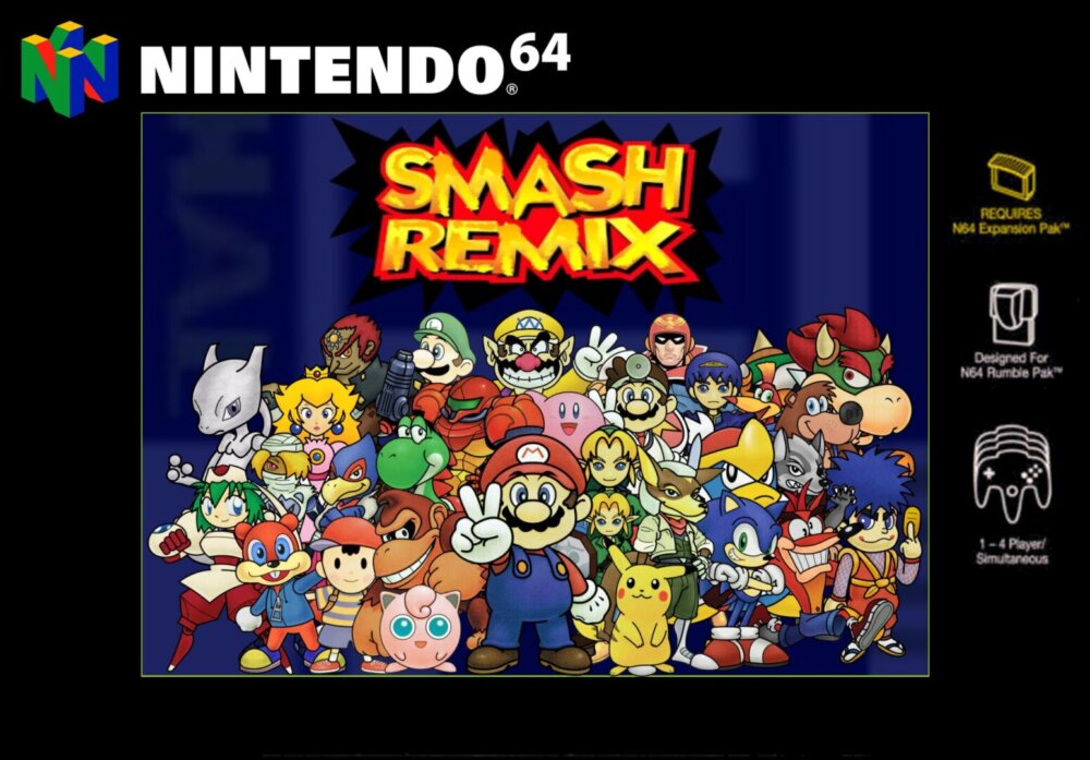 The coverart image of Smash Remix