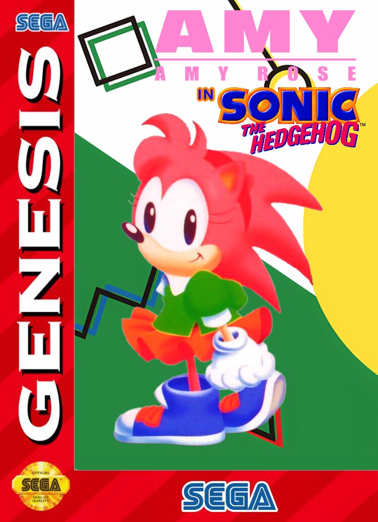 The coverart image of Superstars Amy Rose in Sonic the Hedgehog