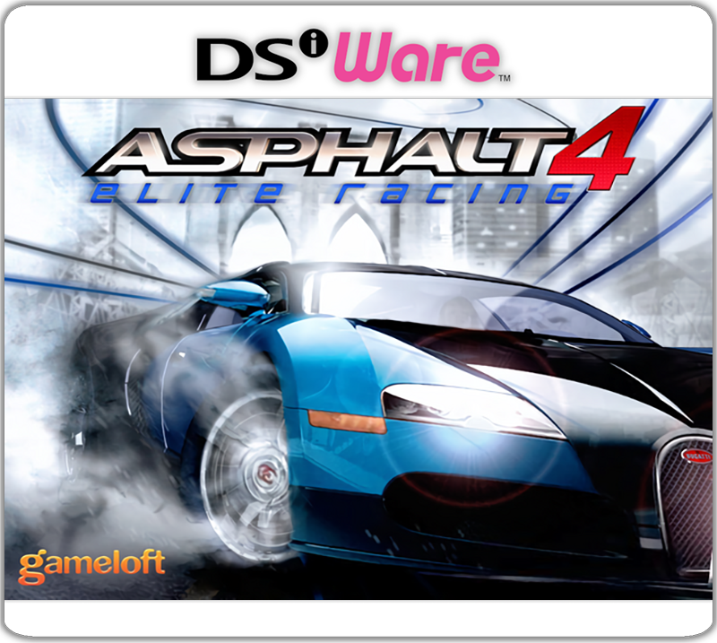 The coverart image of Asphalt 4: Elite Racing