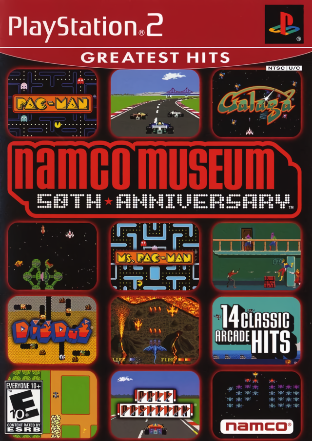 The coverart image of Namco Museum: 50th Anniversary