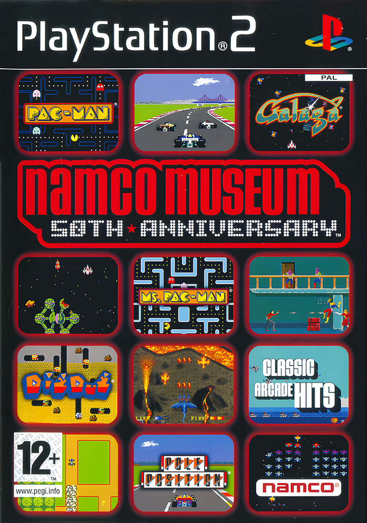 The coverart image of Namco Museum: 50th Anniversary