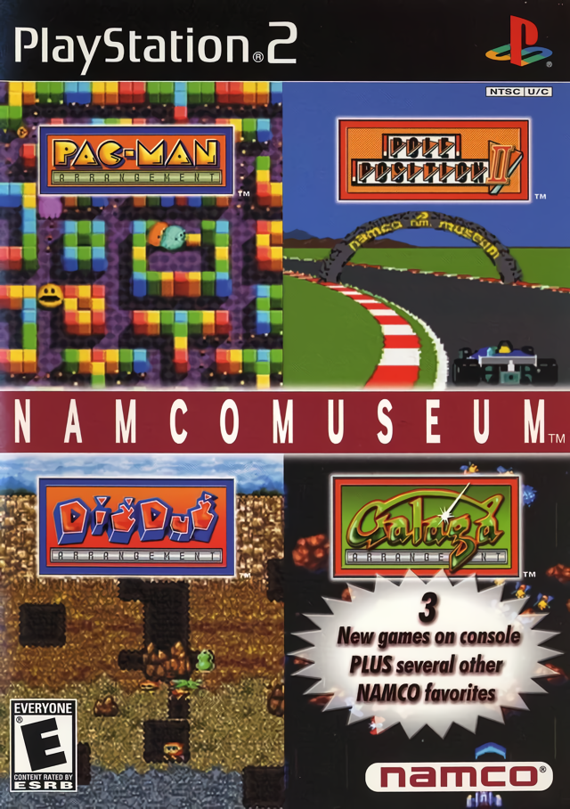 The coverart image of Namco Museum