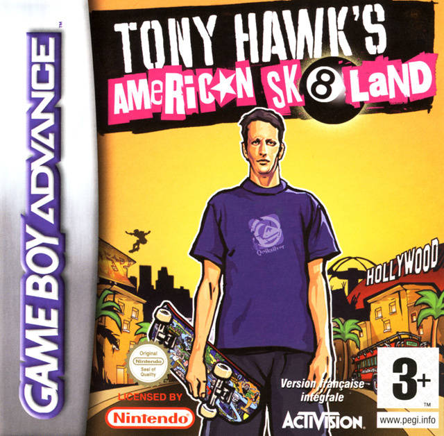 The coverart image of Tony Hawk's American Sk8land