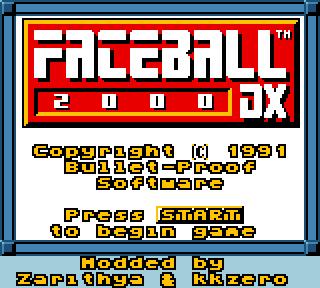 The coverart image of Faceball 2000 DX