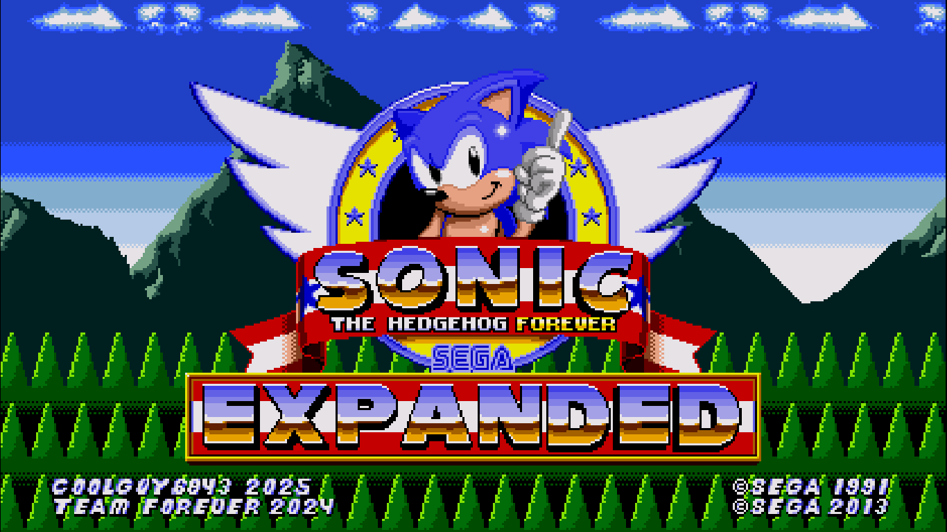 The coverart image of Sonic Forever Expanded