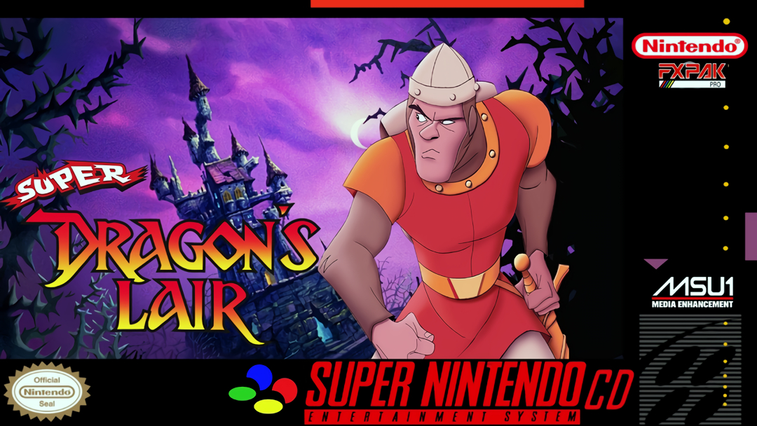The coverart image of Super Dragons Lair