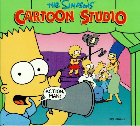 The coverart image of The Simpsons Cartoon Studio