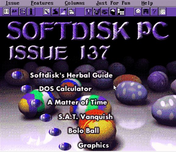 The coverart image of Softdisk Demo Disk Collection