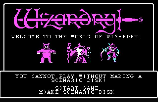 The coverart image of Wizardry 1-5 Collection