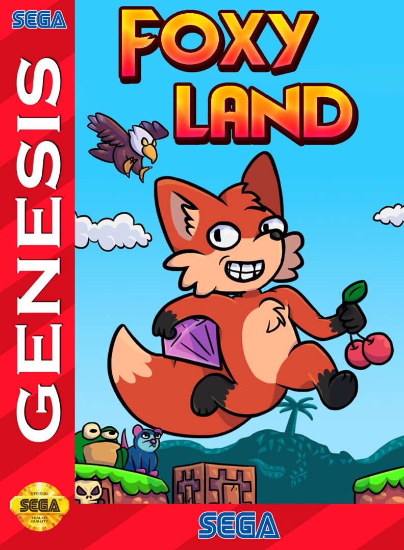 The coverart image of Foxy Land