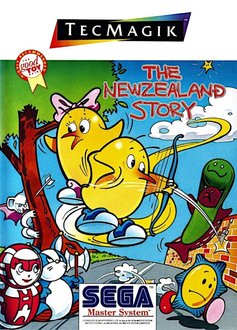 The coverart image of The New Zealand Story