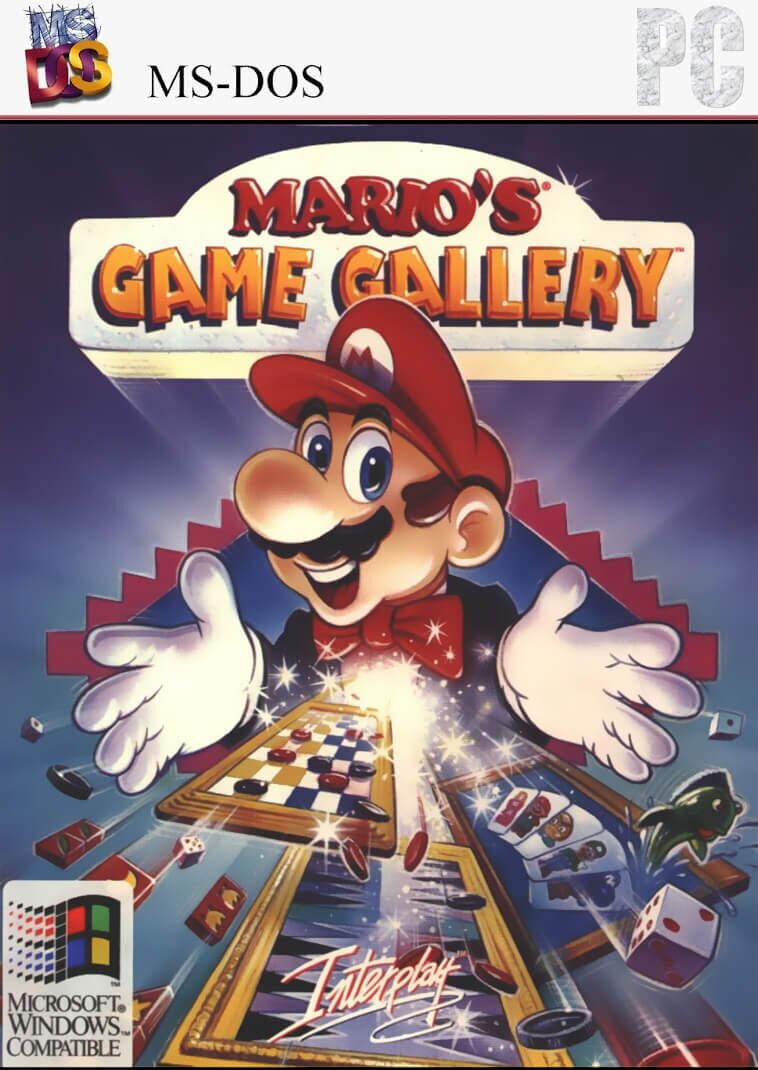 The coverart image of Mario's Game Gallery