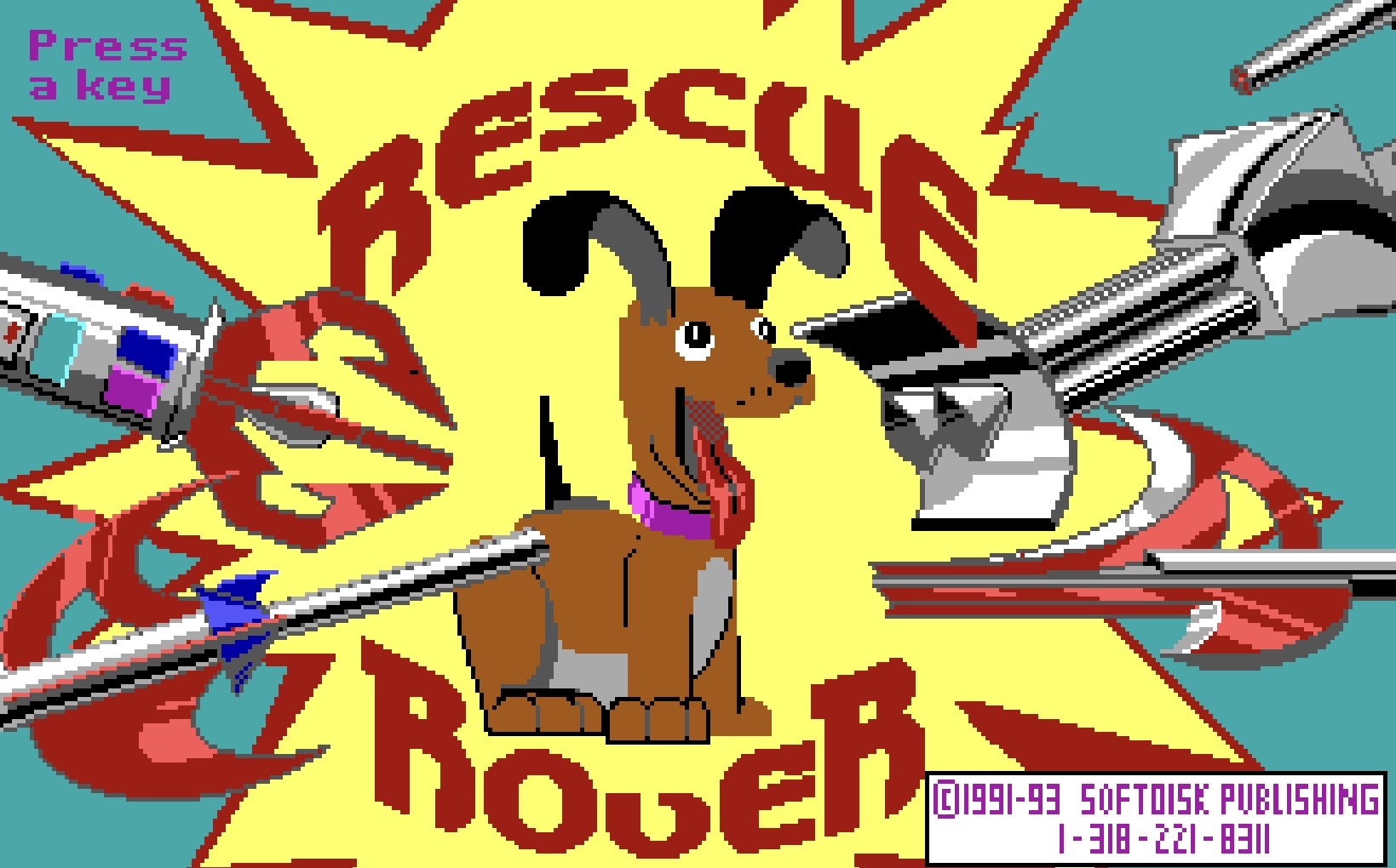 The coverart image of Rescue Rover