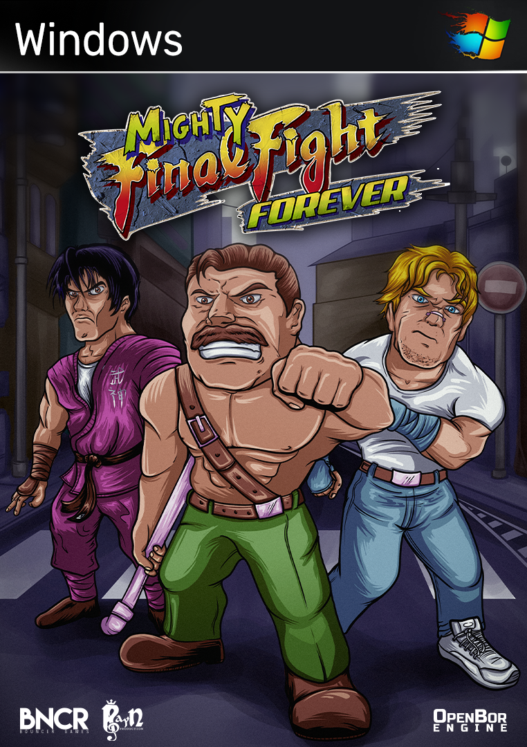 The coverart image of Mighty Final Fight Forever