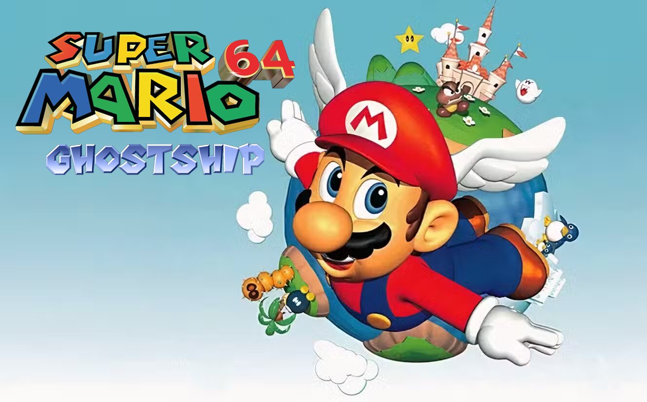The coverart image of Ghostship: Super Mario 64