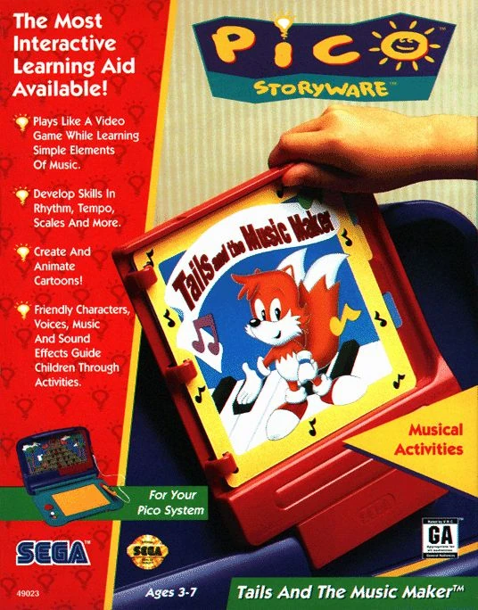 The coverart image of Tails and The Music Maker