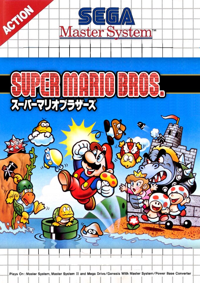 The coverart image of Super Mario Bros.