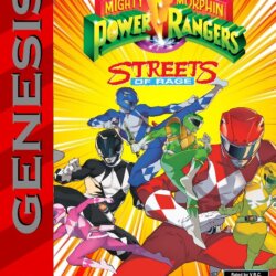 Coverart of Mighty Morphin Power Rangers in Streets of Rage 2