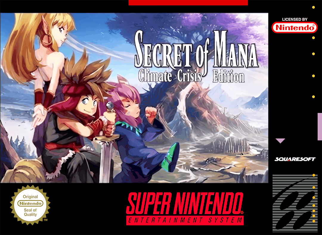 The coverart image of Secret of Mana - Climate Crisis