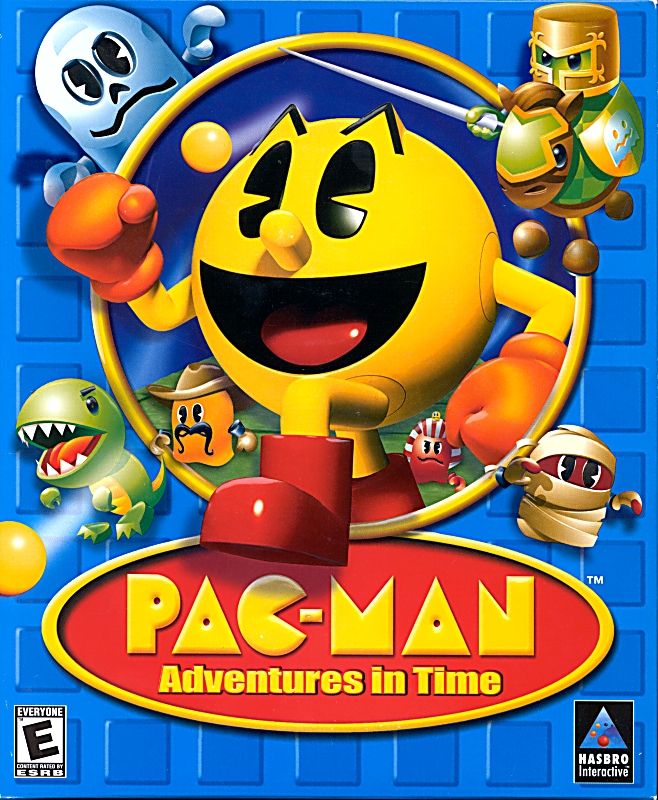 The coverart image of Pac-Man: Adventures in Time