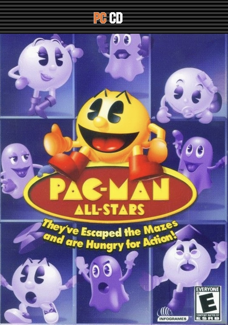 The coverart image of Pac-Man All-Stars