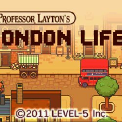 Coverart of Professor Layton's London Life