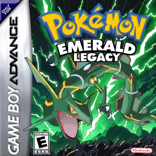 The coverart image of Pokemon Emerald Legacy (Hack)