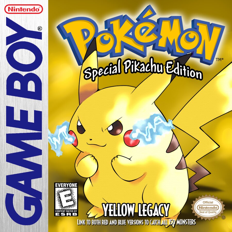 The coverart image of Pokemon Yellow Legacy (Hack)