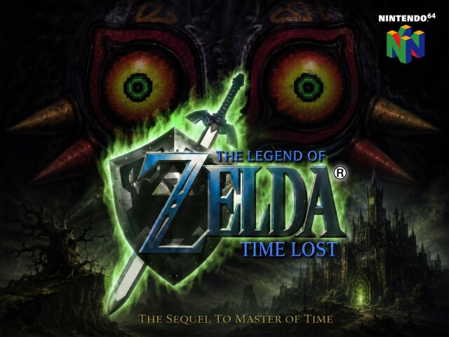 The coverart image of Zelda - Time Lost