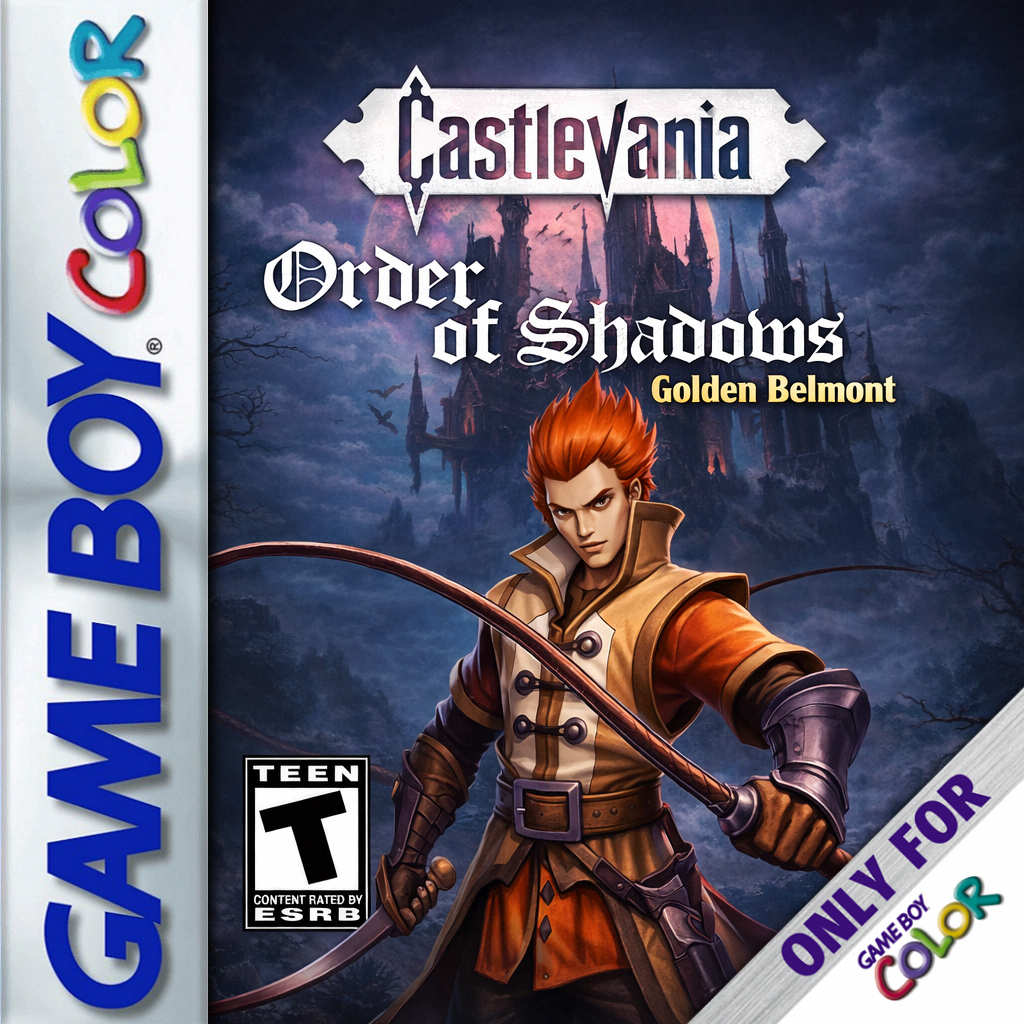 The coverart image of Castlevania: Order of Shadows - Golden Belmont