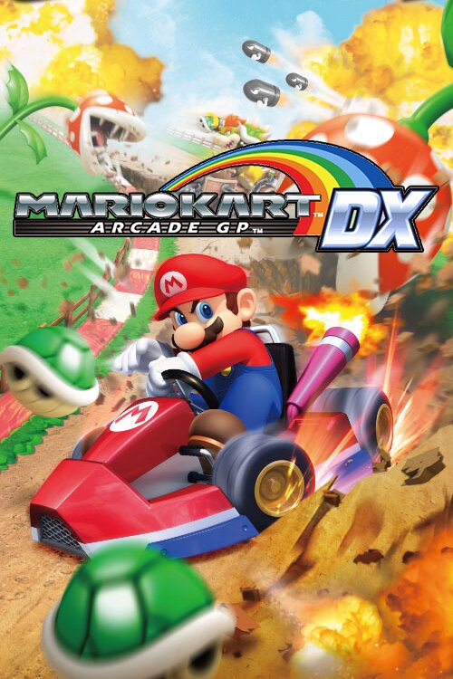 The coverart image of Mario Kart Arcade GP DX